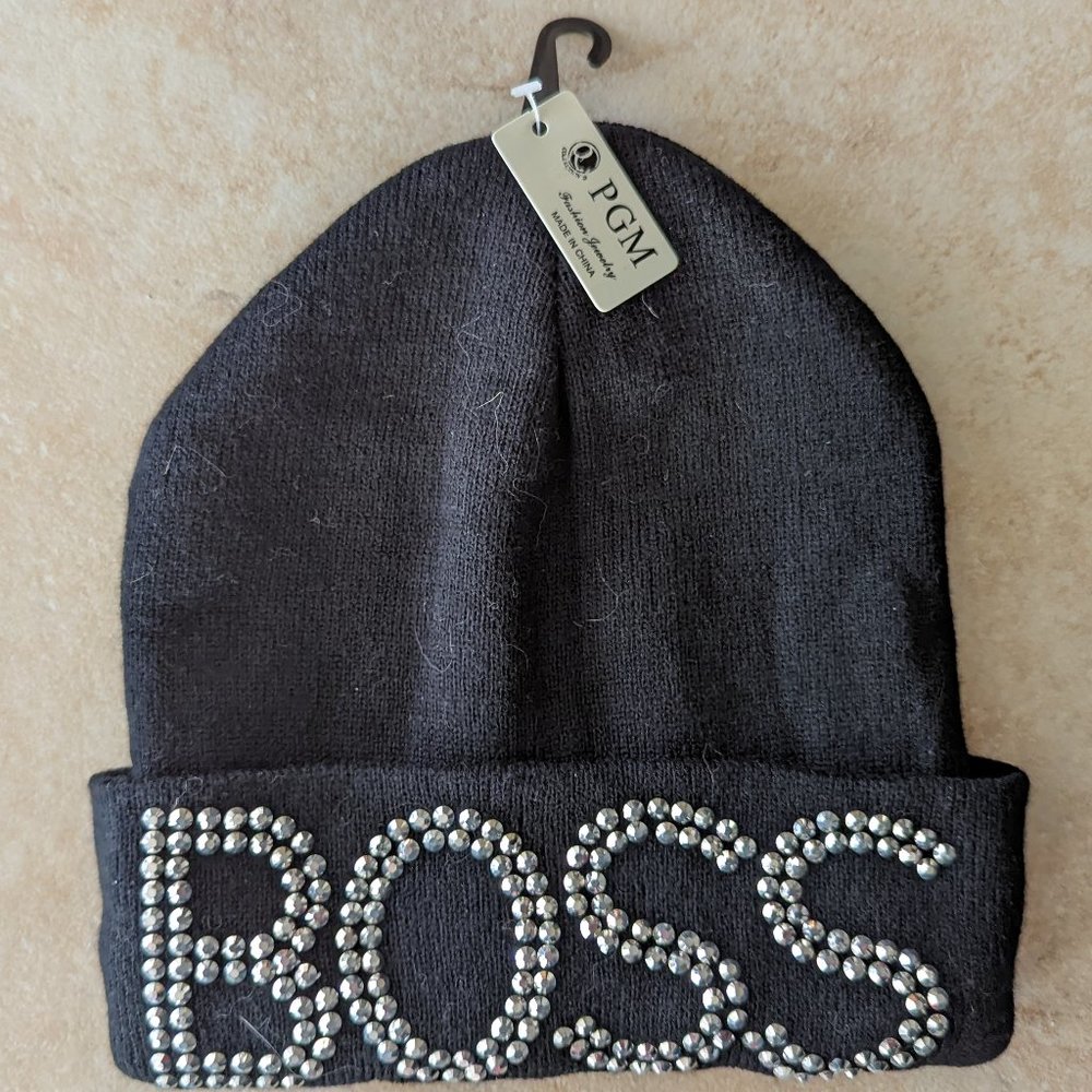 BOSS / SEXY Studded Knit Hats